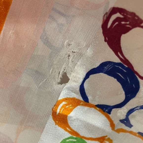 Coach Logo C Scarf 38 X 37 1/2 - Picture 4 of 6